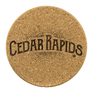 Hometown Cedar Rapids 4 Pack Cork Coasters