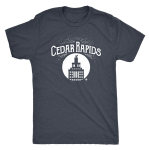 Hometown Cedar Rapids Short Sleeve Tri-Blend Men's T Shirt