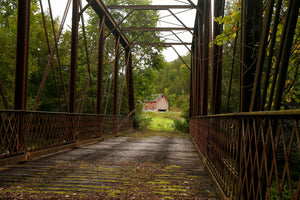 The Gazette Cedar Rapids Postcards Allamakee County Bridge