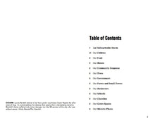 Derecho 8-10-20 hardbound book table of contents by The Gazette