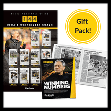 Kirk Ferentz Winning Numbers Booklet and Poster from The Gazette