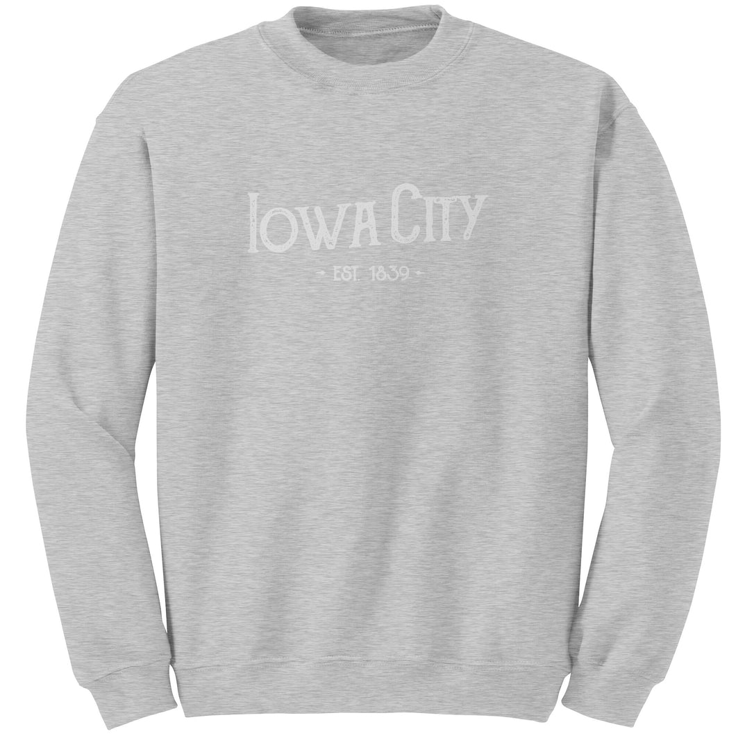 Iowa City Crewneck Sweatshirt (7 colors)