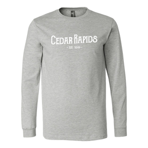 Hometown Cedar Rapids Long Sleeve Unisex Tee (6 Colors)