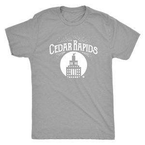 Hometown Cedar Rapids Short Sleeve Tri-Blend Men's T Shirt
